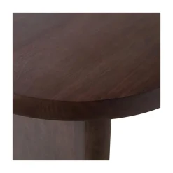 vtwonen Eettafels|Ellips Eettafel mangohout walnoot 240cm