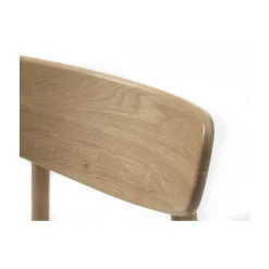 LykkeHome Eetkamerstoelen|Elma Eetkamerstoel grijs bouclé