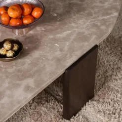 Furndea Salontafels|Elodie Salontafel Creme Marmer 128 cm