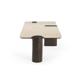 Furndea Salontafels|Elodie Salontafel Creme Marmer 128 cm