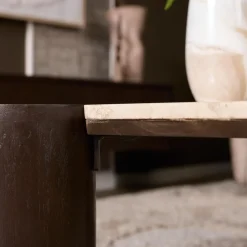 Furndea Salontafels|Elodie Salontafel Creme Marmer 128 cm