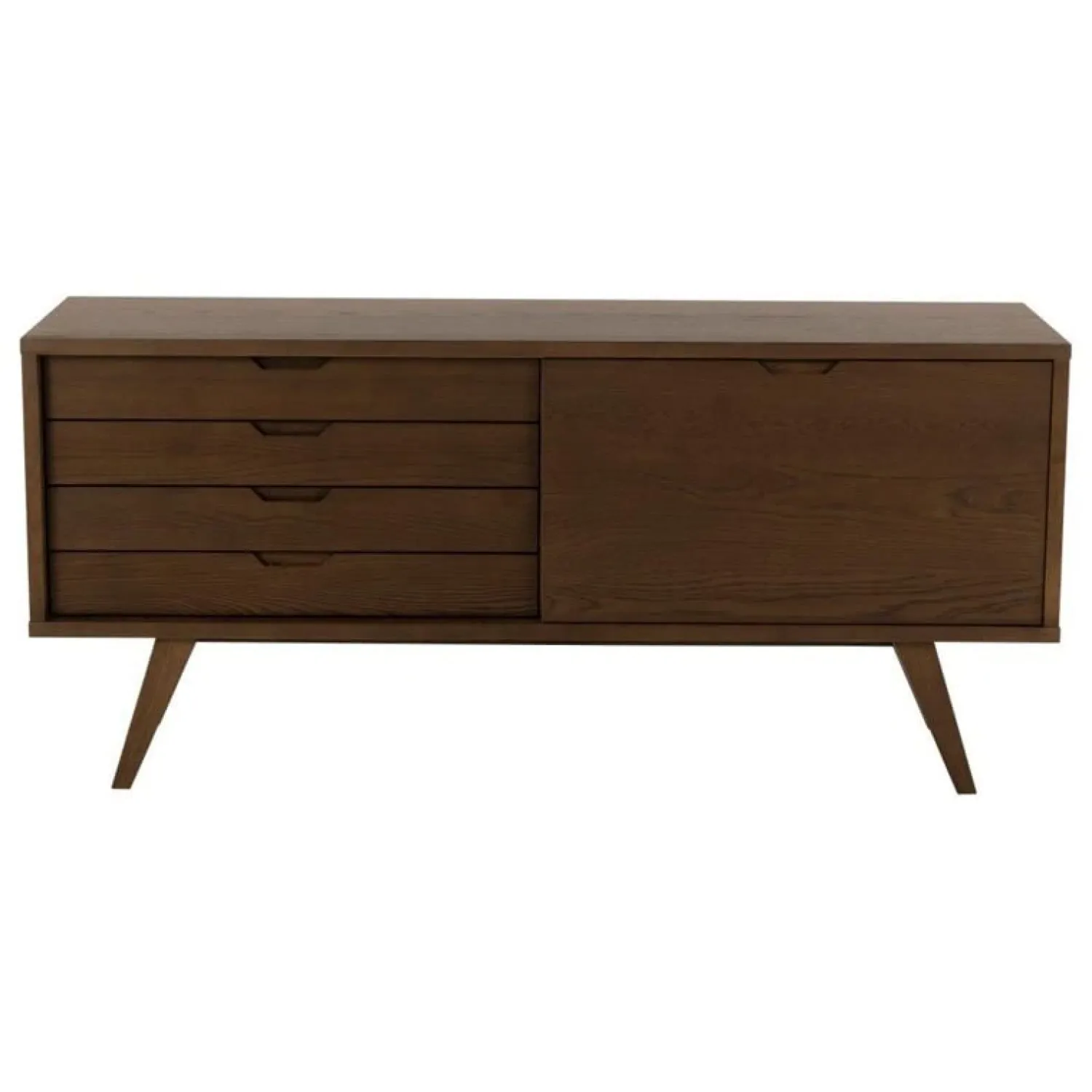 Nordhavn Dressoirs|Industriele Kasten|Eloria Dressoir Bruin 160cm
