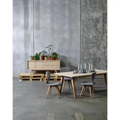 Nordhavn Dressoirs|Industriele Kasten|Eloria Dressoir Naturel 160cm