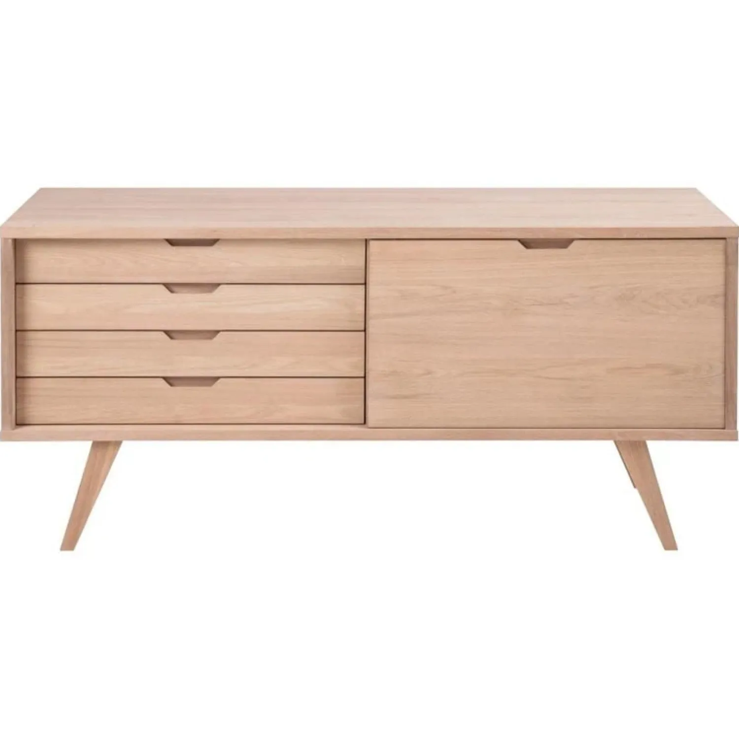 Nordhavn Dressoirs|Industriele Kasten|Eloria Dressoir Naturel 160cm