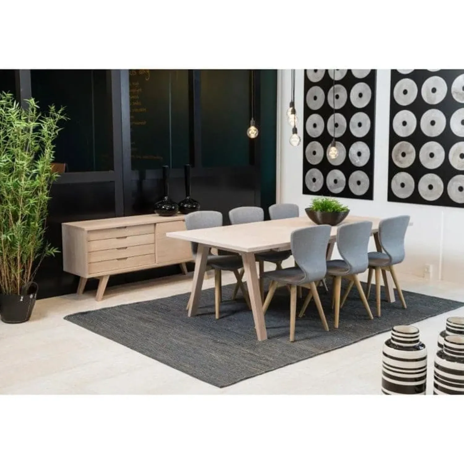 Nordhavn Dressoirs|Industriele Kasten|Eloria Dressoir Naturel 160cm