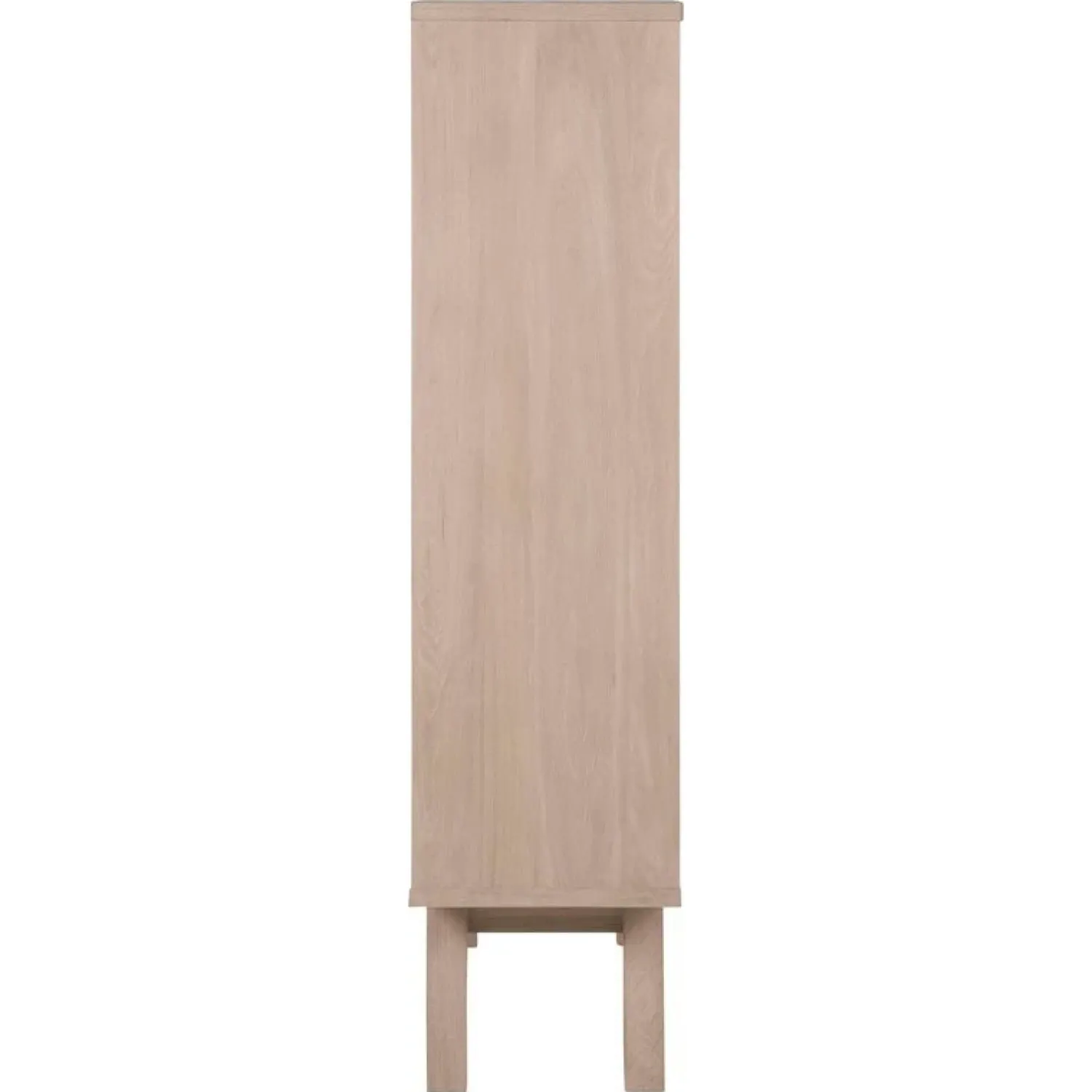 Nordhavn Vitrinekasten|Industriele Kasten|Eloria Vitrinekast laag Naturel 72cm