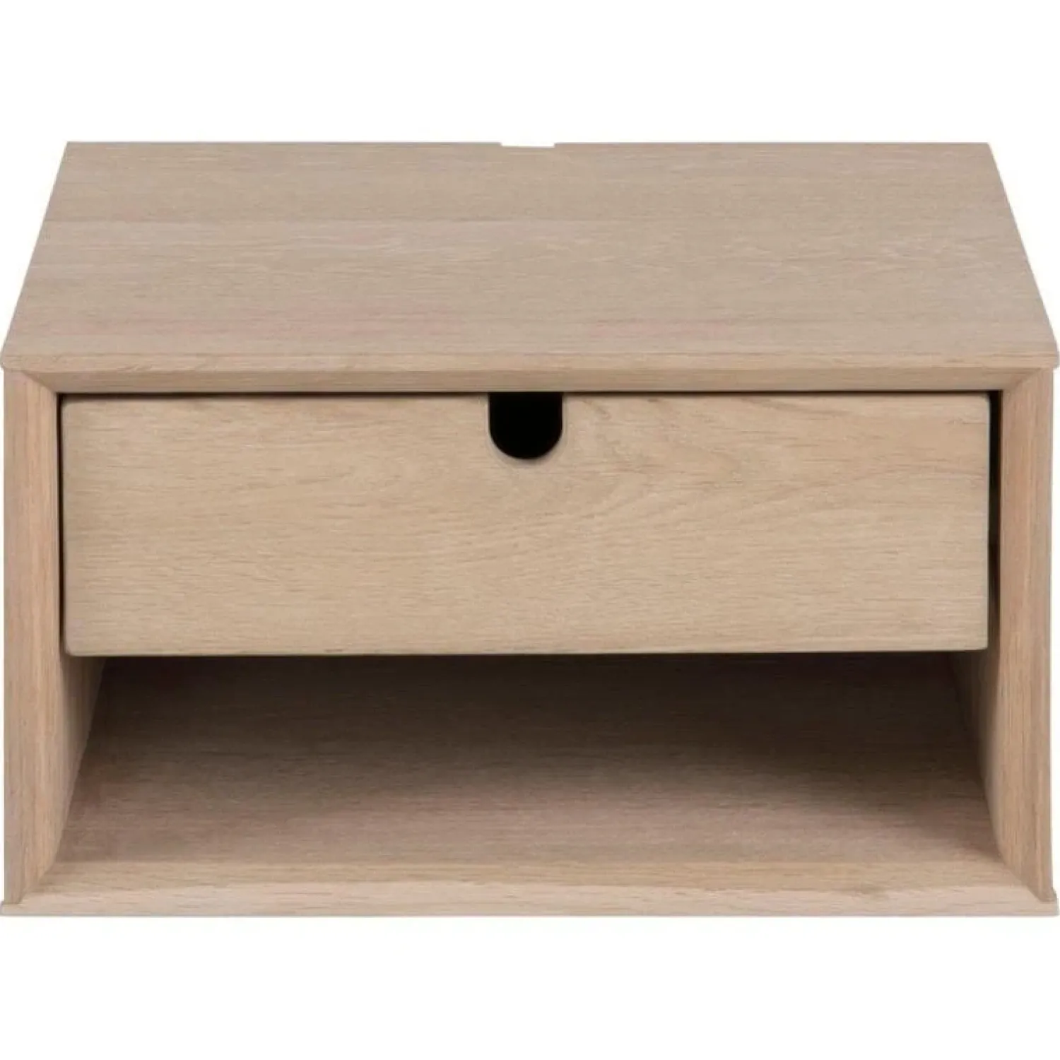 Nordhavn Nachtkastjes|Industriele Kasten|Elowen Nachtkastje laag Naturel 37cm