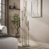 Kalfort Vloerlampen|Elvira 5-lichts Vloerlamp getrapt Beige