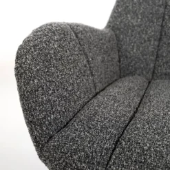 Mysons Fauteuils|Elvis draaifauteuil Boucle Antraciet