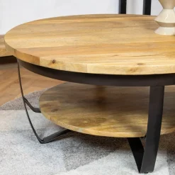 Furndea Salontafels|Emmy salontafel industrieel set van 2