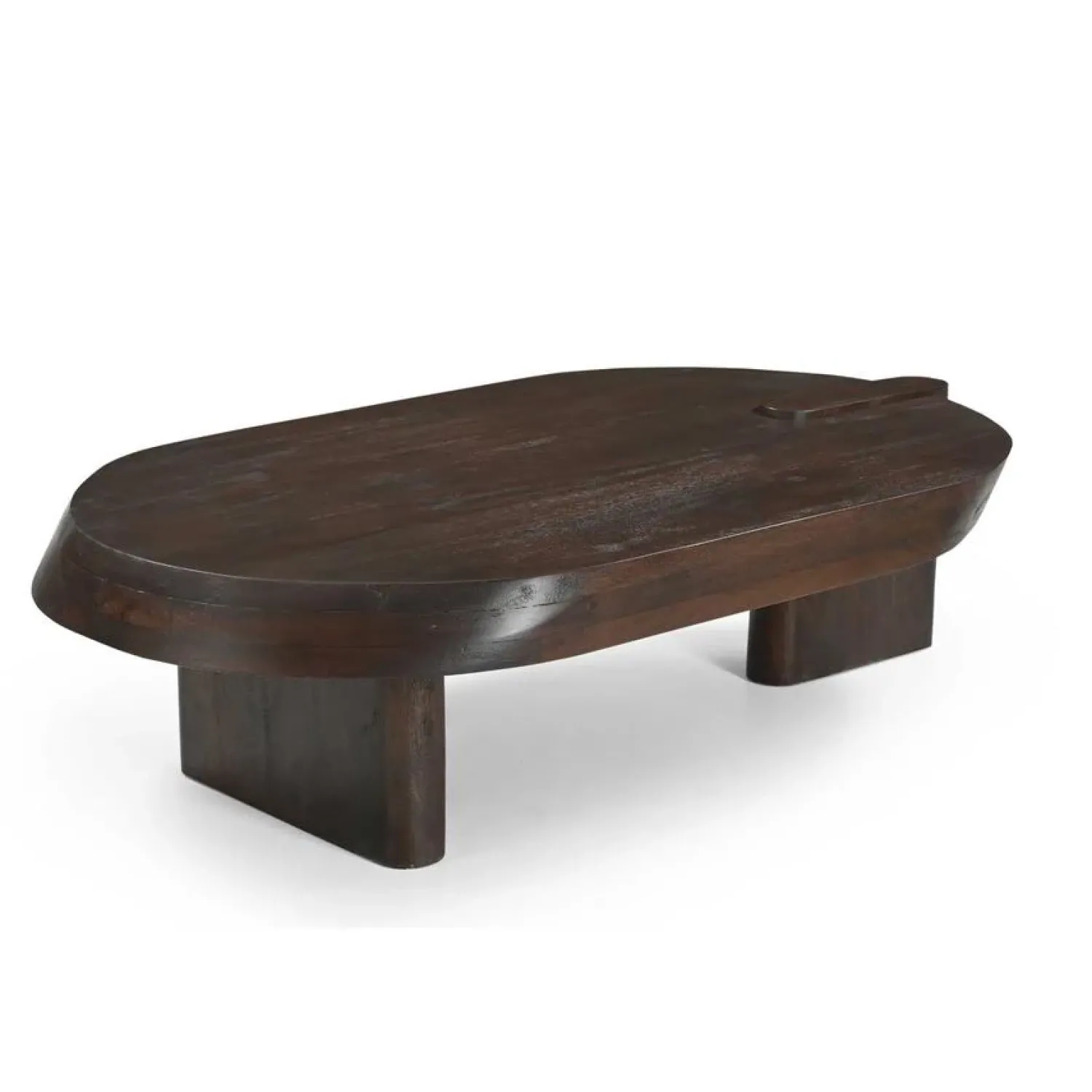 Furndea Salontafels|Enzo Salontafel bruin Mangohout 125 cm