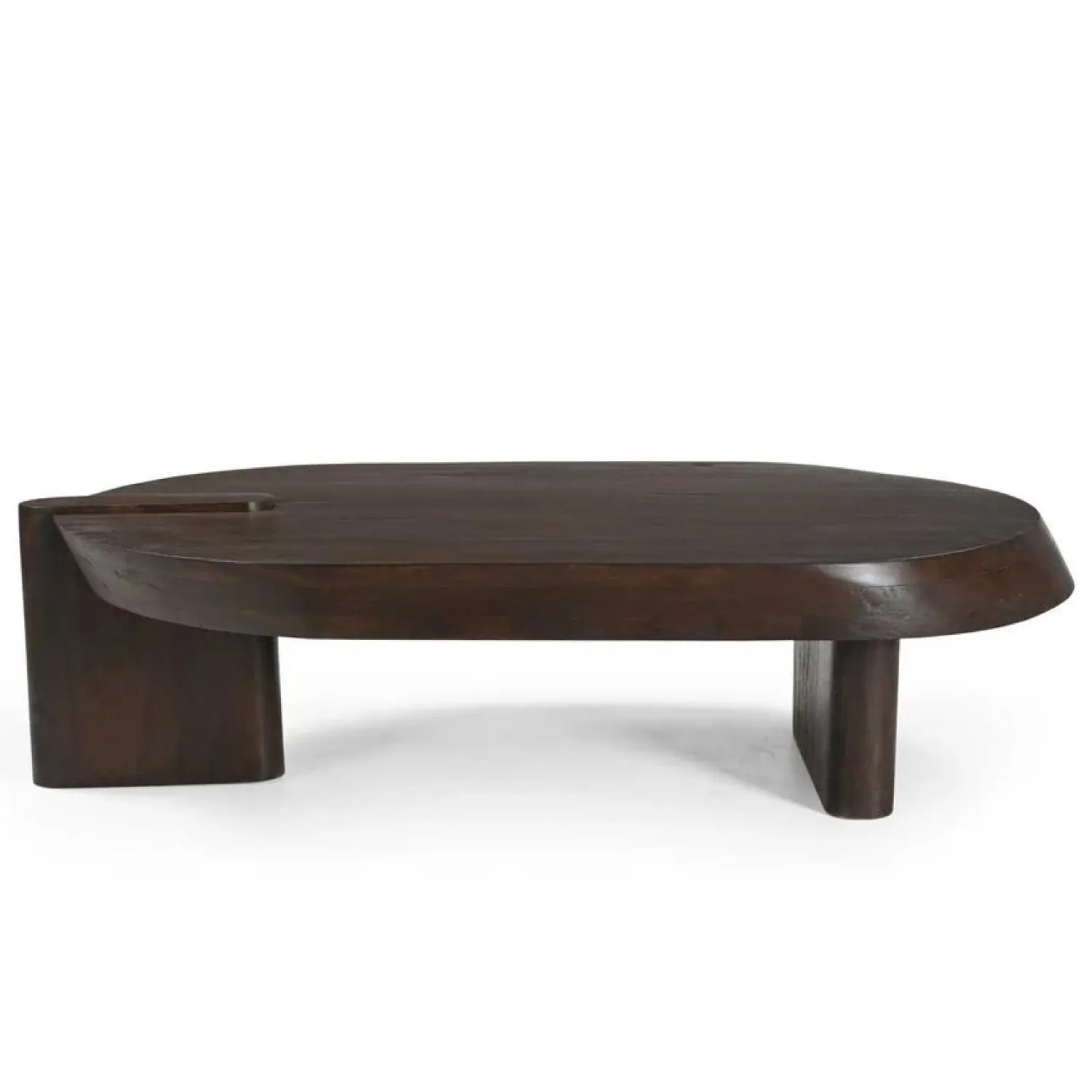 Furndea Salontafels|Enzo Salontafel bruin Mangohout 125 cm