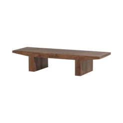 WOOOD Salontafels|Eron Salontafel Acaciahout Bruin 152cm