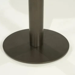 Eleonora Salontafels|Esila Salontafel rond Bruin 50cm