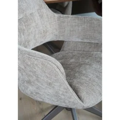 Decor 88 Eetkamerstoelen|Estelle Eetkamerstoel Taupe
