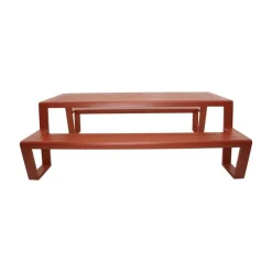 Lesli Living Loungeset|Tuinbanken|Estilo Picknickset zachtrood 220cm