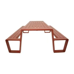 Lesli Living Loungeset|Tuinbanken|Estilo Picknickset zachtrood 220cm