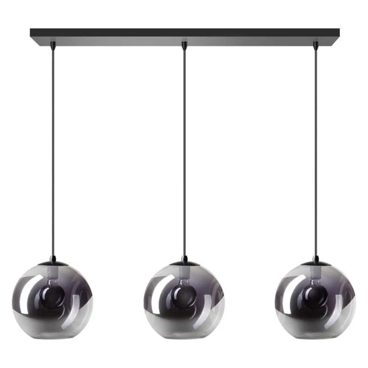 Trading Lighting Hanglampen|Glazen Hanglamp|ETH Valora 3-lichts hanglamp