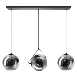 Trading Lighting Hanglampen|Glazen Hanglamp|ETH Valora 3-lichts hanglamp