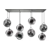 Trading Lighting Hanglampen|Glazen Hanglamp|ETH Valora 8-lights hanglamp