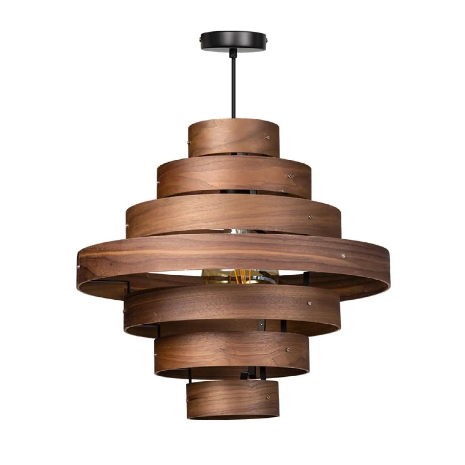 Trading Lighting Hanglampen|ETH Walnut 7-rings