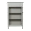 WOOOD Industriele Kasten|Kledingkasten|Eva Kledingkast grenen grijs 93cm