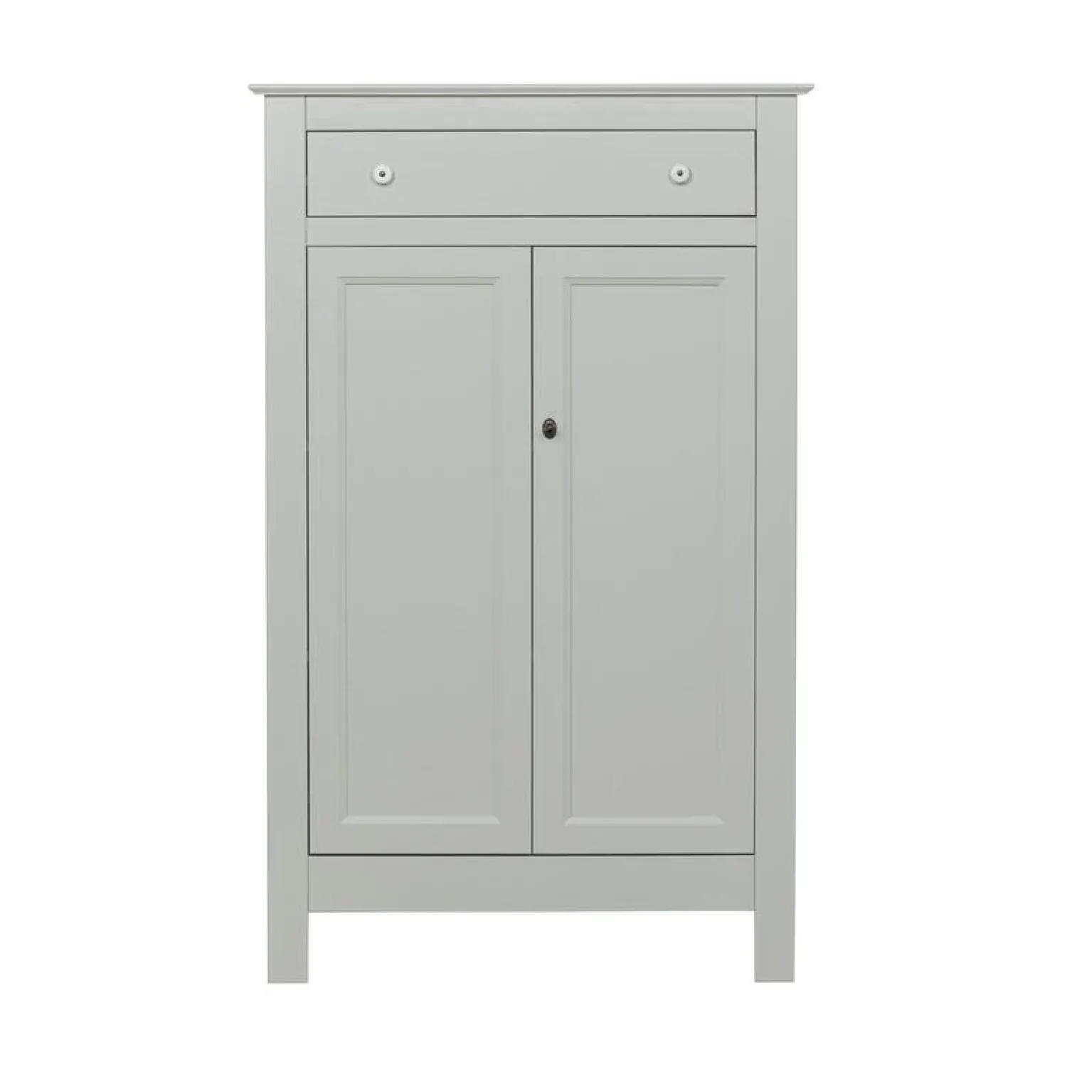 WOOOD Industriele Kasten|Kledingkasten|Eva Kledingkast grenen grijs 93cm