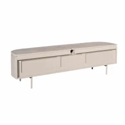 Furndea Industriele Kasten|Tv Meubels|Evi Zwevend Tv meubel Taupe Mangohout 160cm