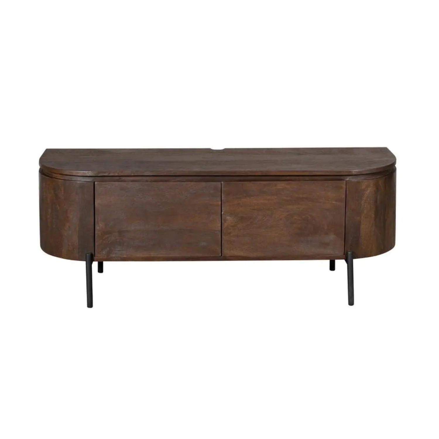 Furndea Industriele Kasten|Tv Meubels|Evi Zwevend Tv meubel Walnoot Mangohout 120cm