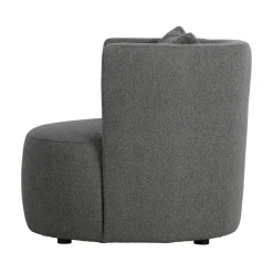 vtwonen Fauteuils|Explore Fauteuil bouclé staalgrijs