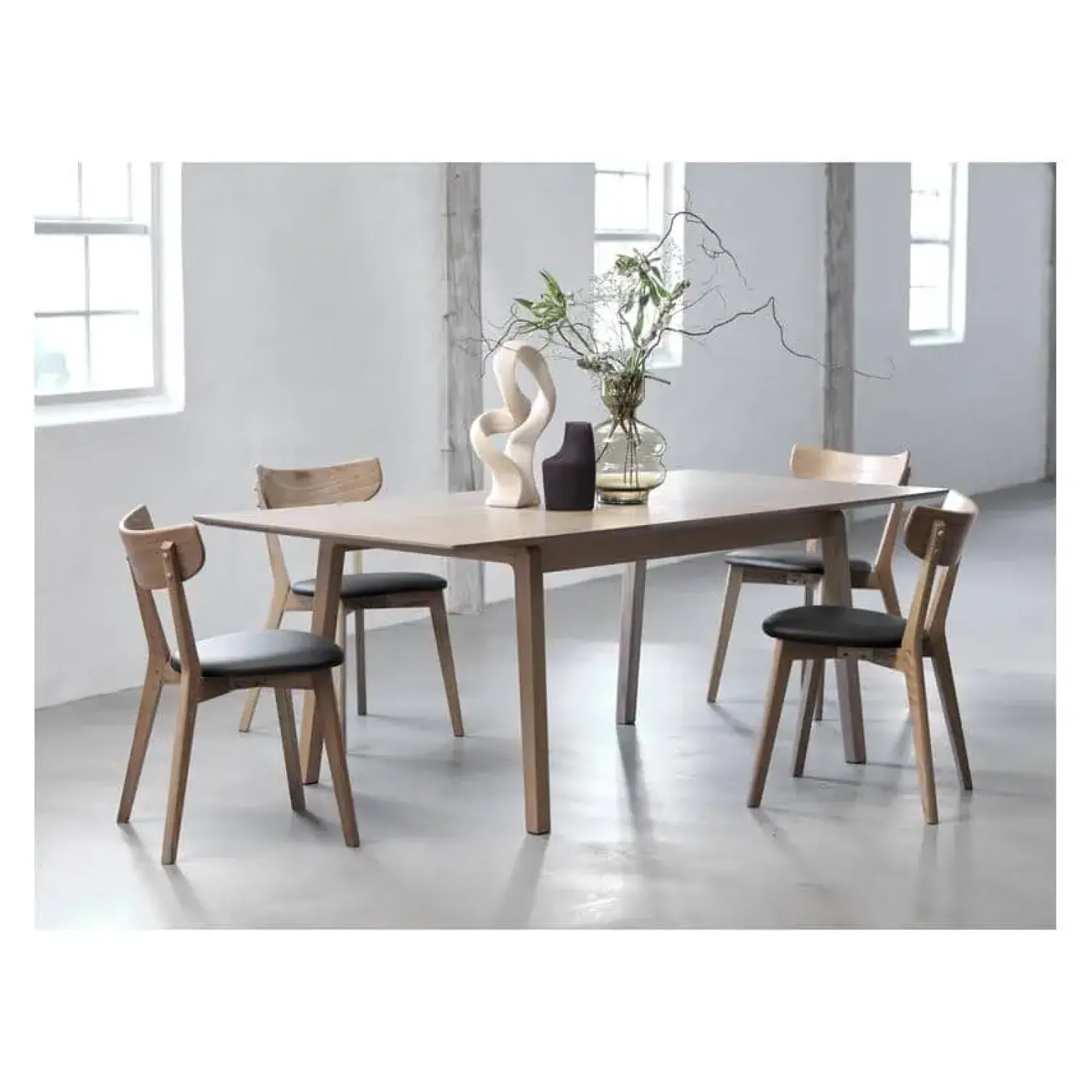 LykkeHome Eettafels|Fabien Uitschuifbare Eettafel naturel 140-200cm
