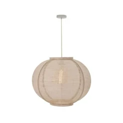 Kalfort Hanglampen|Fabric 1-lichts Hanglamp Zand 58cm