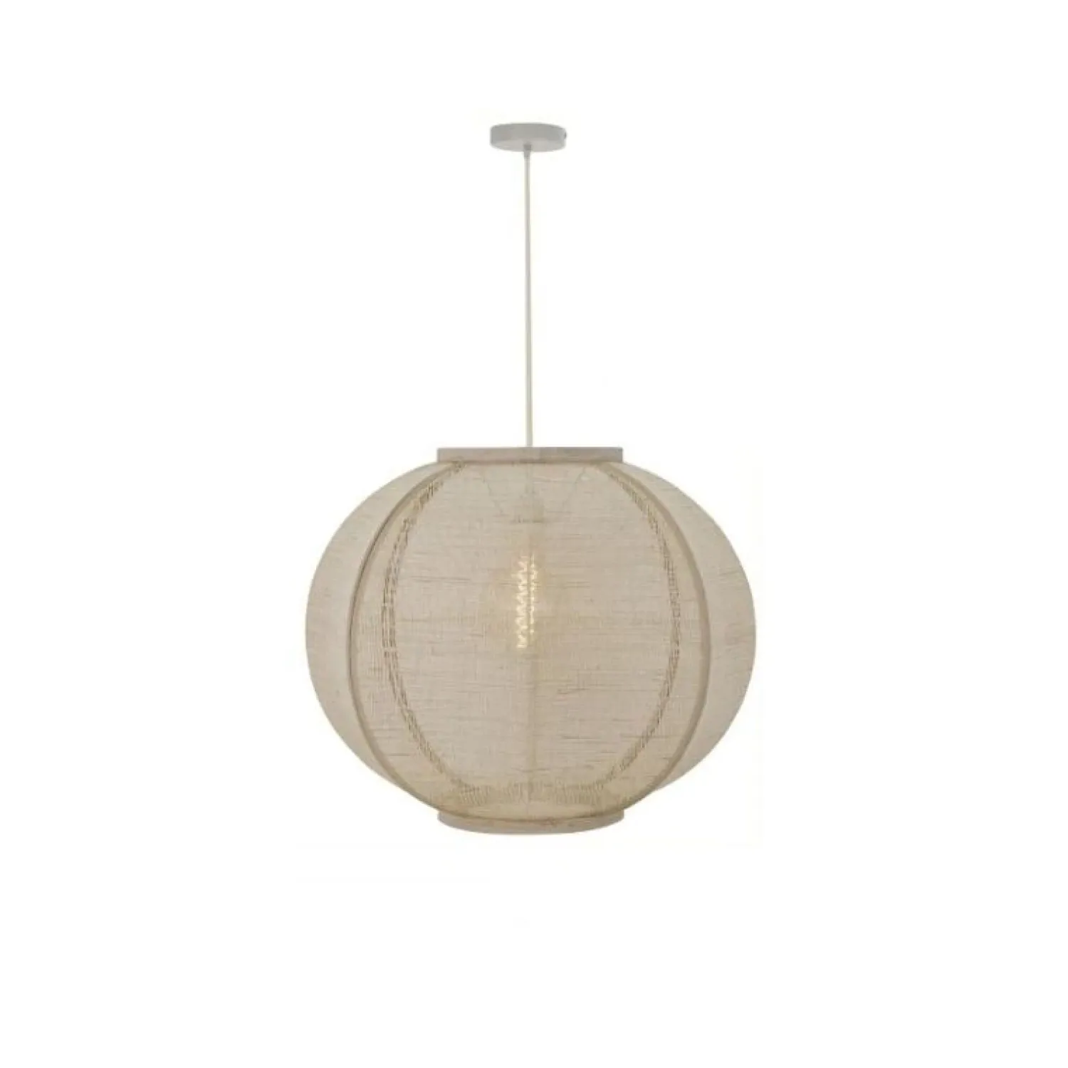 Trading Lighting Hanglampen|Fabric 1-lichts Hanglamp Zand 48cm