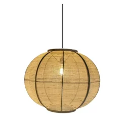 Trading Lighting Hanglampen|Fabric 1-lichts Hanglamp Zand 78cm