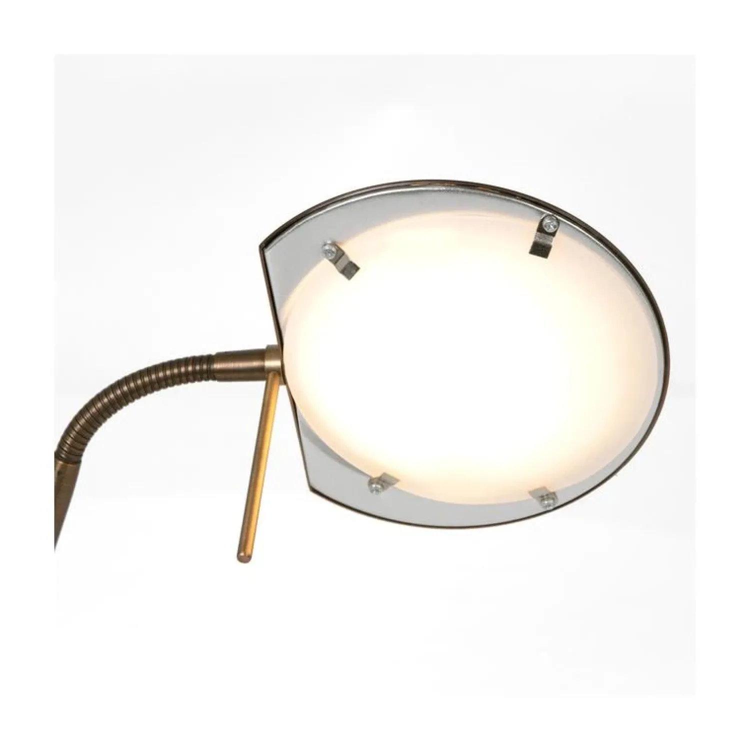 Steinmex Bureaulampen|Fargo 1-lichts Bureaulamp Brons