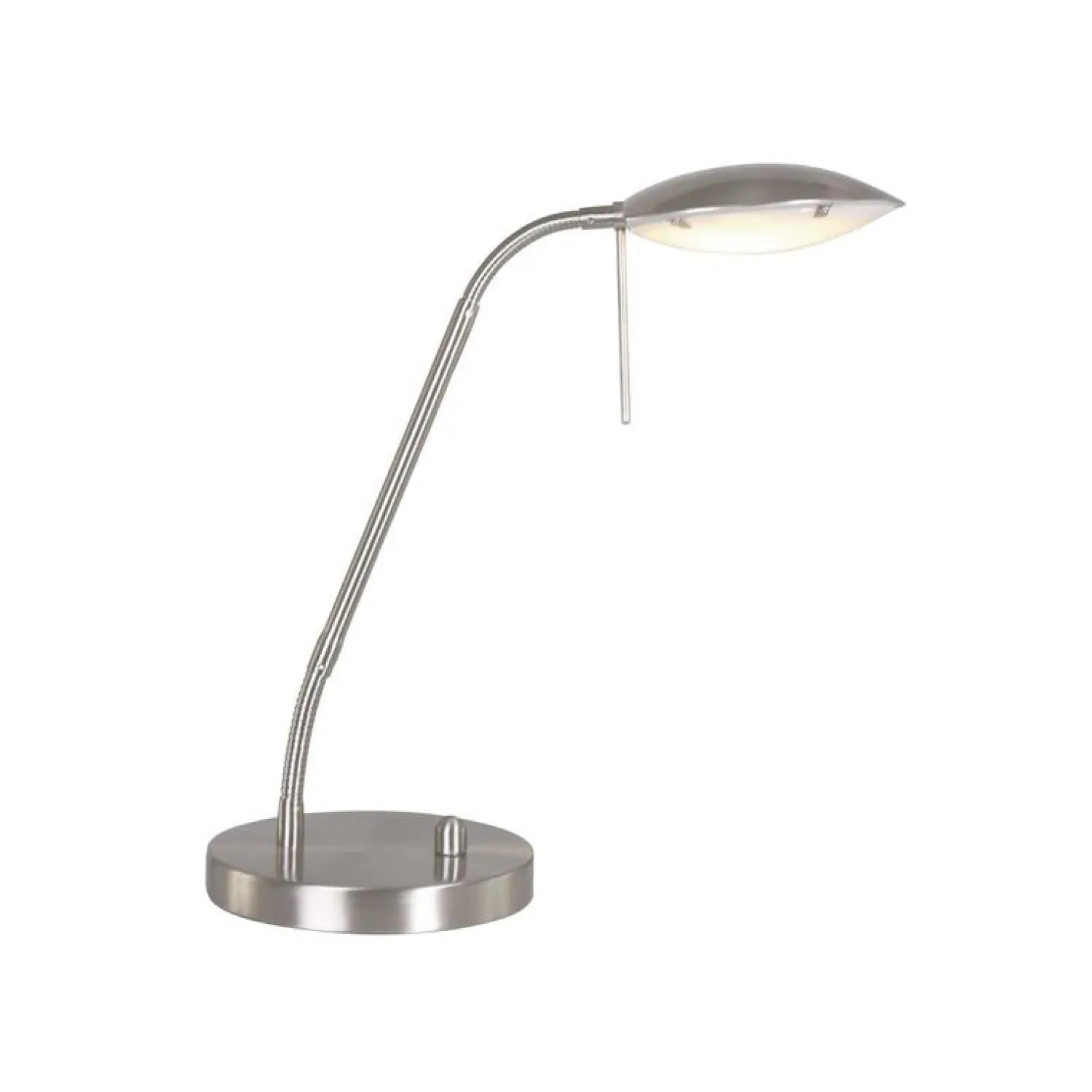 Steinmex Bureaulampen|Fargo 1-lichts Bureaulamp Staal