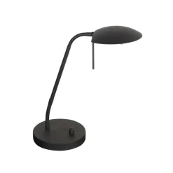 Steinmex Bureaulampen|Fargo 1-lichts Bureaulamp Zwart