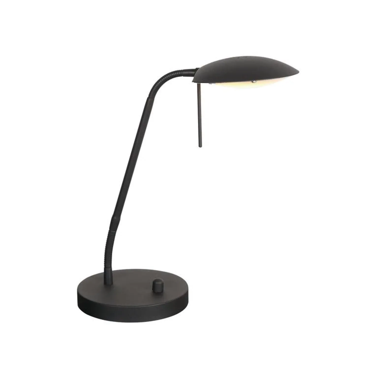 Steinmex Bureaulampen|Fargo 1-lichts Bureaulamp Zwart