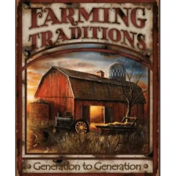 Cavetown Metalen Borden|Farming Traditions - metalen bord
