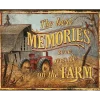 Cavetown Metalen Borden|Farm Memories - metalen bord