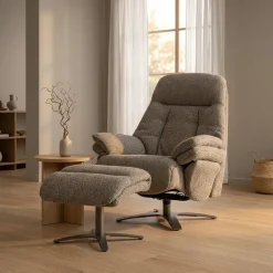 Eleonora Fauteuils|Fauteuil Caleb Taupe