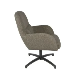 Label51 Fauteuils|Fauteuil Chill Zone Mushroom Boucle Zwarte poot