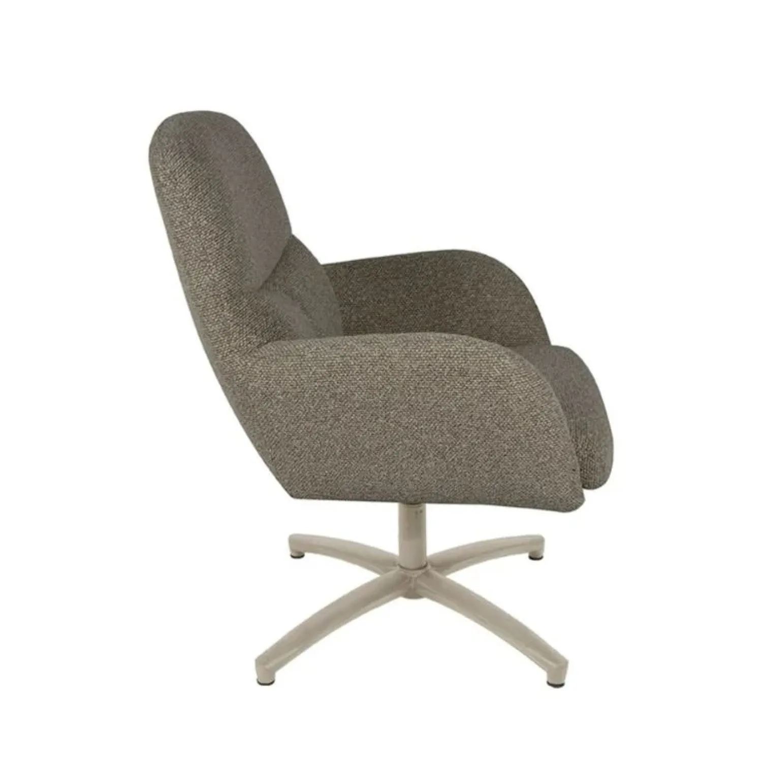 Label51 Fauteuils|Fauteuil Chill Zone Mushroom Boucle Taupe poot
