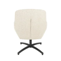 Label51 Fauteuils|Fauteuil Chill Zone Naturel Boucle Zwarte poot