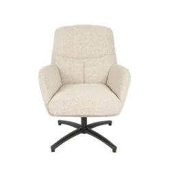 Label51 Fauteuils|Fauteuil Chill Zone Naturel Boucle Zwarte poot