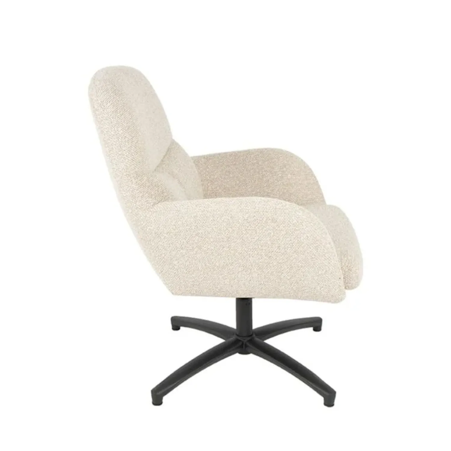 Label51 Fauteuils|Fauteuil Chill Zone Naturel Boucle Zwarte poot