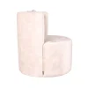 Label51 Fauteuils|Fauteuil Evy Naturel Velours 65cm