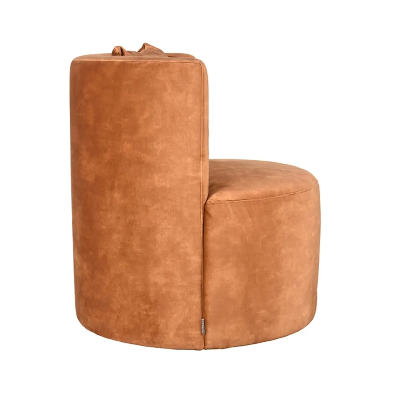 Label51 Fauteuils|Fauteuil Evy Oker Velours 65cm