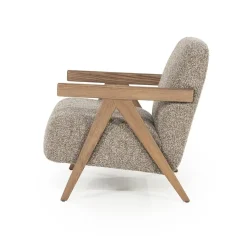 Eleonora Fauteuils|Fauteuil Francis taupe