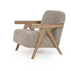 Eleonora Fauteuils|Fauteuil Francis taupe